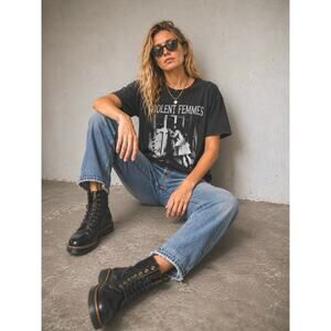 Dr. Martens Pascal II Vintage Smooth Boots – Black Women’s Size 7 (EU 38)